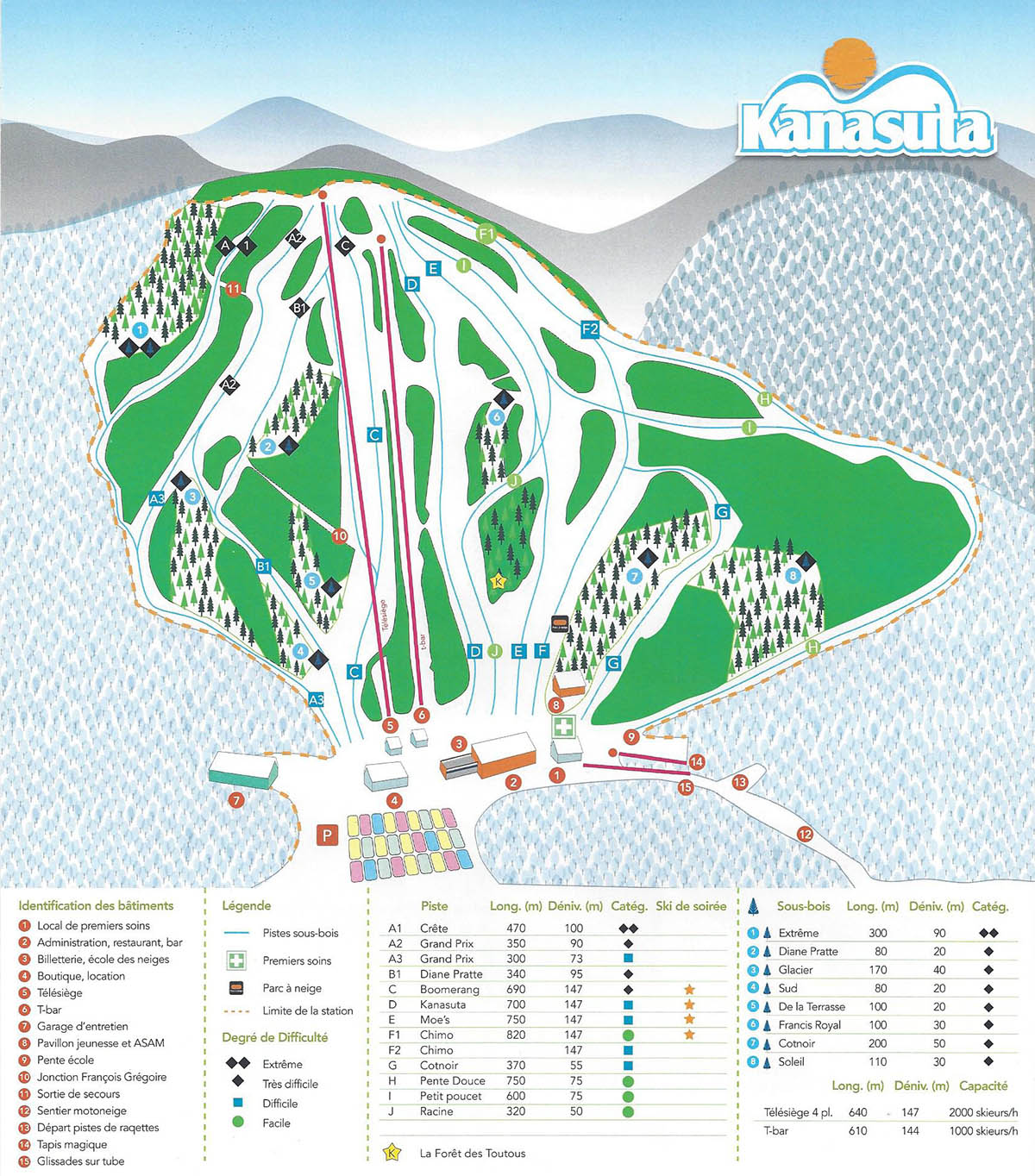 Mont Kanasuta Trail Map Skicentral Com